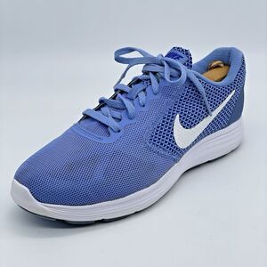 Nike Revolution 3 Running Sneakers Shoes Women's 7.5 Blue White  819303-100